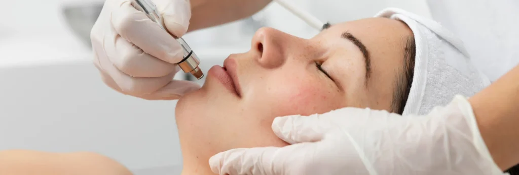 Facial mesotherapy microinjections at Alta Armonía, El Albir
